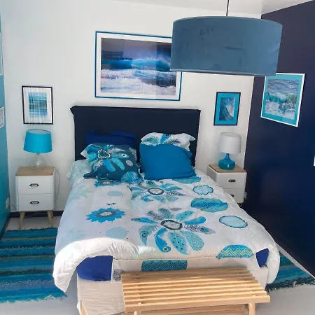 La Maison Bleue-Sciotot-Les Pieux Extérieur photo