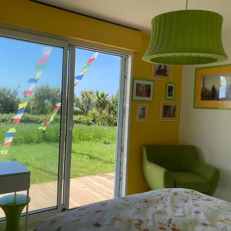 La Maison Bleue-Sciotot-Les Pieux Extérieur photo