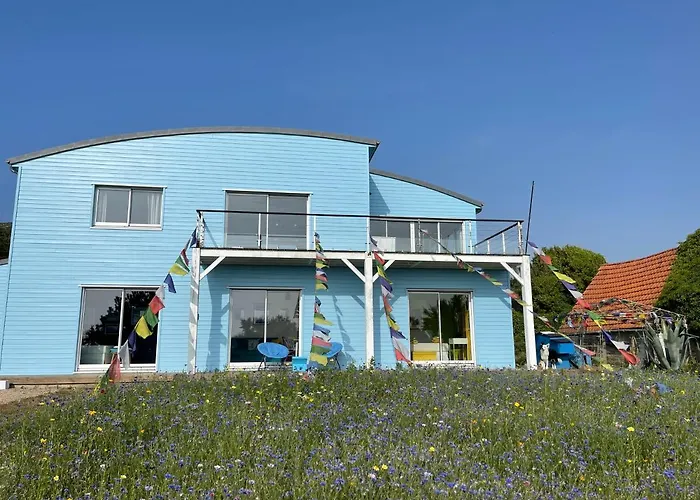 La Maison Bleue-Sciotot-Les Pieux