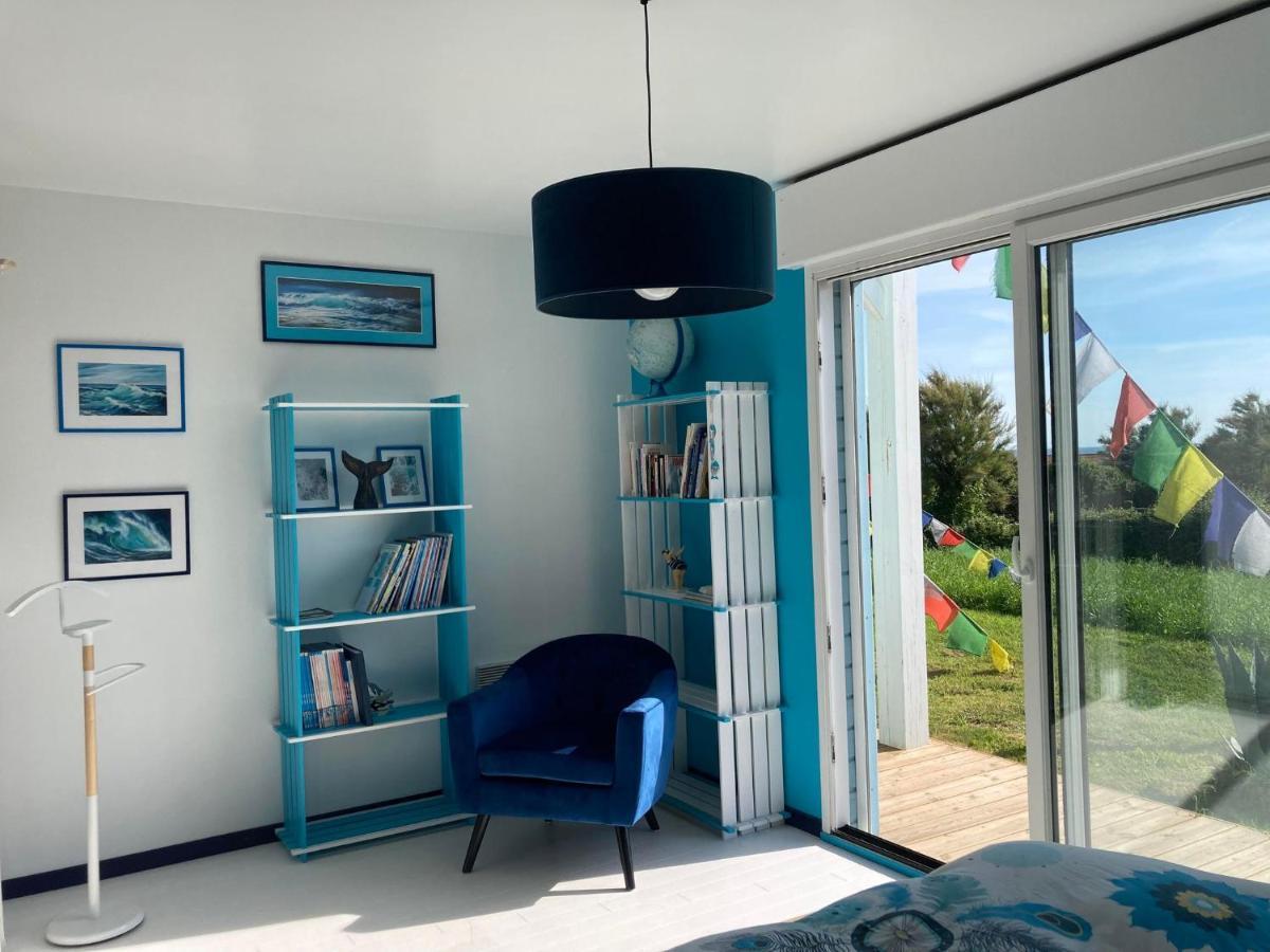 Séjour chez l'habitant La Maison Bleue-sciotot-les Pieux